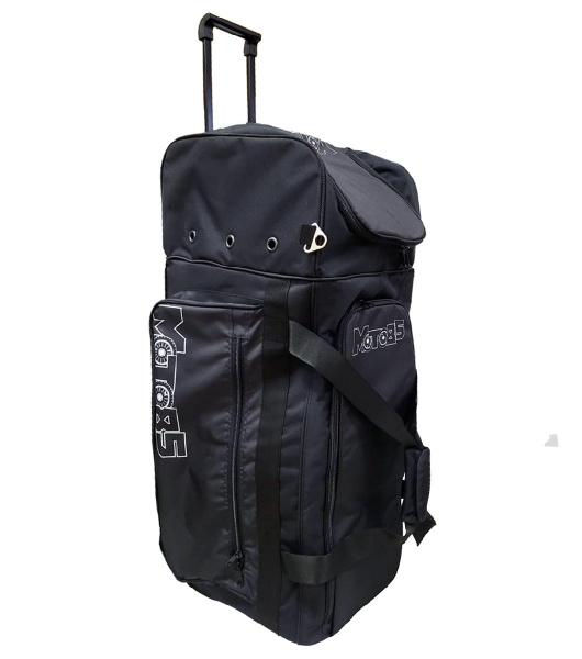 *Moto85 MX Roller Gear Bag Black/White Logo сумка на колесах