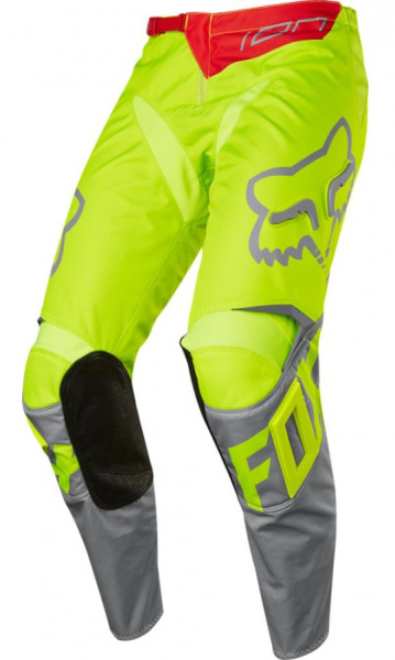Fox Racing 180 Race 2017 мотоштаны, желто-серый