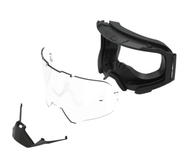 Leatt Velocity 4.5 Ruby / Clear 83% мотоочки, двойная линза