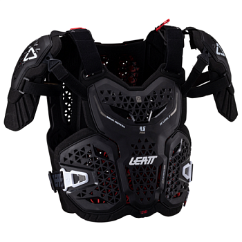 Leatt Chest Protector 4.5 Pro Evo Black панцирь с плечами