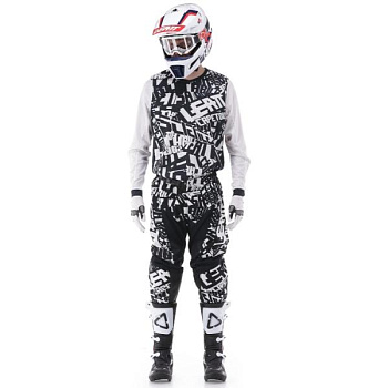 Leatt 3.5 Ride Kit 2024 White комплект мотоштаны + джерси