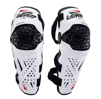 Leatt Dual Axis Pro White шарнирные наколенники