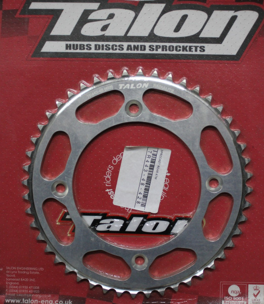 Talon TR443-48-428 KTM звезда задняя, серебряный