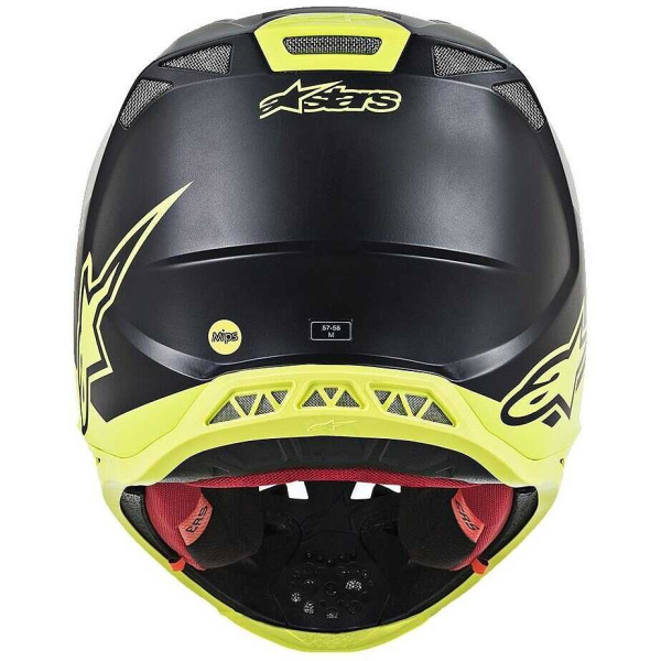 Alpinestars Supertech M8 Radium Black/Gray/Yellow шлем кроссовый