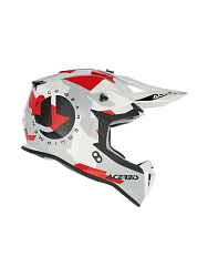 Acerbis Linear 22-06 White/Grey шлем внедорожный, бело-серый
