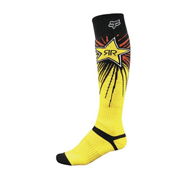 Fox FRI Rockstar мотоноски, желто-красный