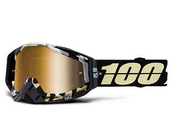 100% Racecraft Ergoflash Mirror True Gold Lens мотоочки
