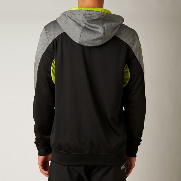 Fox Terrain Zip Fleece толстовка, черно-серый