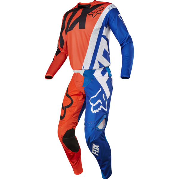 Fox Racing 360 Creo Youth 2017 комплект подростковый, сине-оранжевый Fox Racing 360 Creo Youth 2017 комплект подростковый, сине-оранжевый