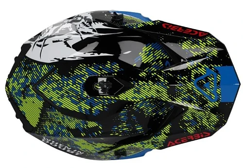 Acerbis Linear 22-06 White/Black шлем внедорожный, бело-черный