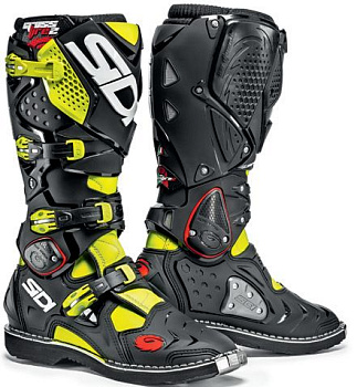 Sidi Crossfire 2 мотоботы, желто-черный