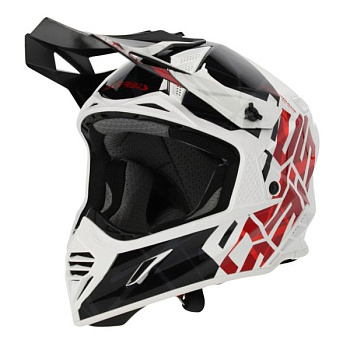 Acerbis X-Track 22-06 Black/White шлем внедорожный, черно-белый