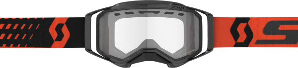 Scott Prospect Enduro Orange/Black Clear Lens мотоочки, двойная линза