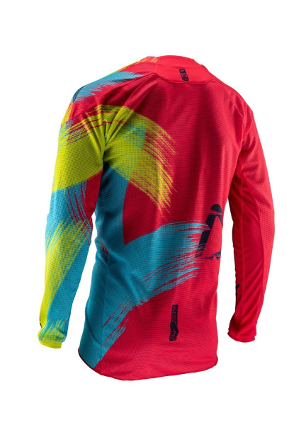Leatt GPX 4.5 Lite 2019 джерси, красно-желтый Leatt GPX 4.5 Lite 2019 джерси, красно-желтый
