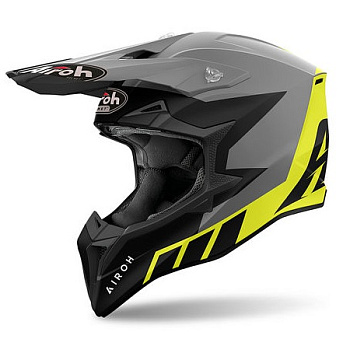 Airoh Wraaap Reloaded Yellow Matt шлем внедорожный