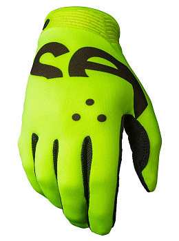 Seven Zero Crossover Flo Yellow мотоперчатки