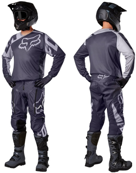 Fox Racing Legion LT Offroad джерси, черно-серый