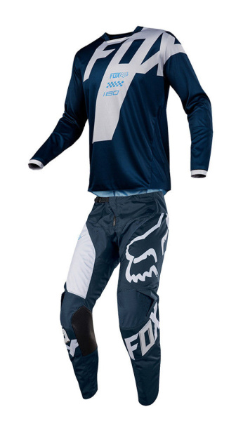 Fox Racing 180 Mastar 2018 комплект, сине-серый Fox Racing 180 Mastar 2018 комплект, сине-серый