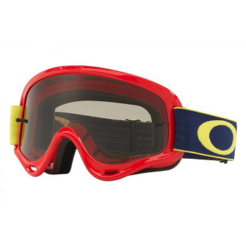 Oakley O-Frame XS Kickstart мотоочки детские, красный, темно-серая линза (OO7030-12)