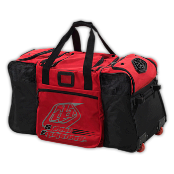 Troy Lee Designs SE Gear сумка на колесах, красно-черный
