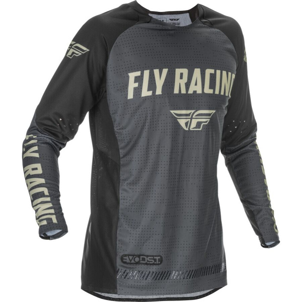 Fly Racing Evolution DST 2021 джерси, серо-черный Fly Racing Evolution DST 2021 джерси, серо-черный
