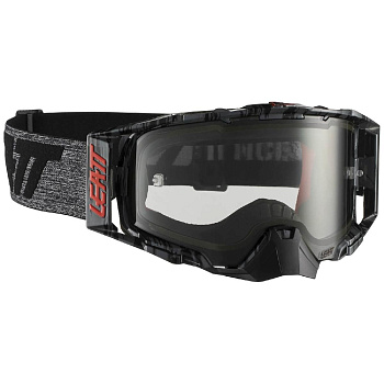 Leatt Velocity 6.5 Brushed Grey / Light Grey 58% мотоочки, двойная линза