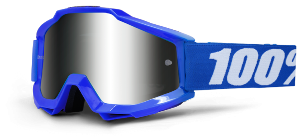 100% Accuri Sand Reflex Blue Grey Smoke Lens мотоочки