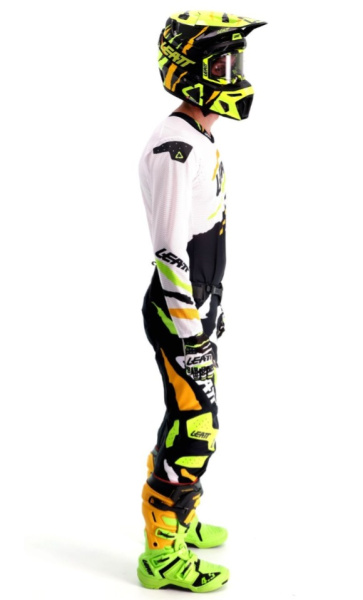 Leatt Moto 5.5 I.K.S / UltraWeld 2023 Citrus Tiger комплект