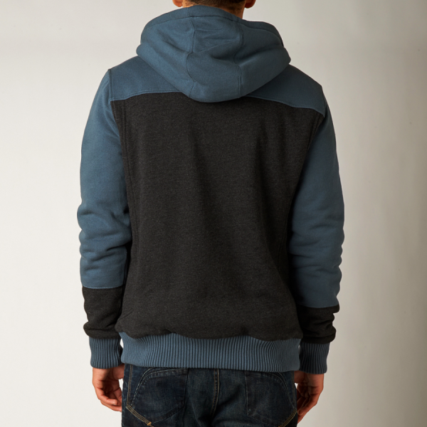 Fox Mogul Sasquatch Zip Fleece толстовка, серо-синий Fox Mogul Sasquatch Zip Fleece толстовка, серо-синий