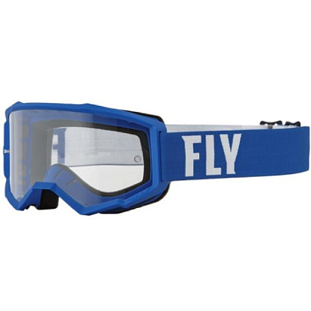 Fly Racing Focus 2022 мотоочки, сине-белый