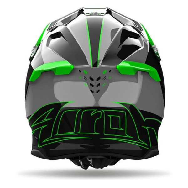 Airoh Twist 3 Shard Green Gloss шлем внедорожный
