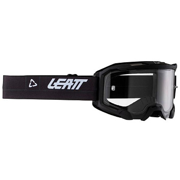 Leatt Velocity 4.5 Black / Light Grey 58% мотоочки, двойная линза