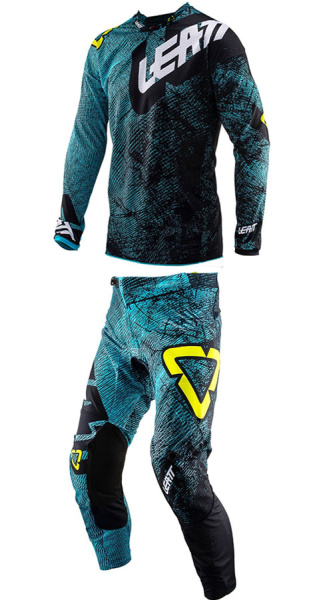 Leatt GPX 4.5 2019 комплект, голубой