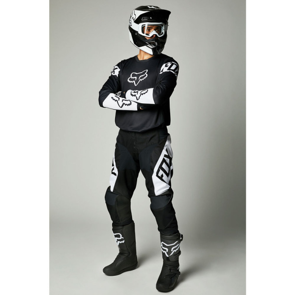 Fox Racing 180 Revn Black/White джерси