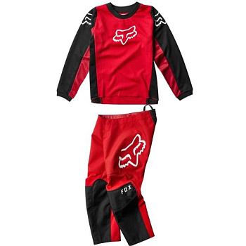 Fox Racing 180 Prix Kids 2020 комплект детский, красно-черный