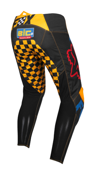 Fox Racing 180 Czar Kids 2019 мотоштаны детские, черно-желтый