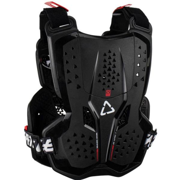 Leatt Chest Protector 3.5 Junior Black/Red панцирь без плеч подростковый Leatt Chest Protector 3.5 Junior Black/Red панцирь без плеч подростковый