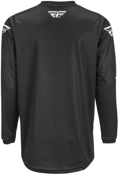 Fly Racing Universal 2021 джерси, черно-белый