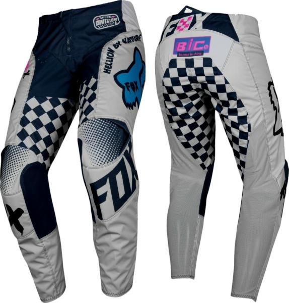 Fox Racing 180 Czar Kids 2019 комплект детский, сине-серый