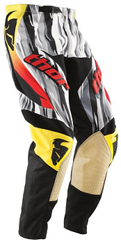 Thor Phase Rockstar мотоштаны, черно-желтый