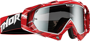 Thor S15 Hero Drizzle мотоочки, красно-черный