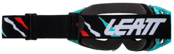 Leatt Velocity 5.5 Acid Tiger Light Grey 58% мотоочки, двойная линза