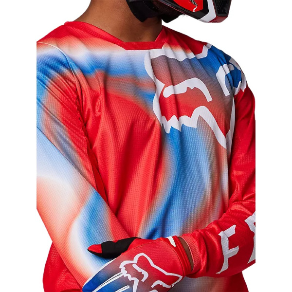 Fox Racing 180 Toxsyk Flow Red джерси Fox Racing 180 Toxsyk Flow Red джерси