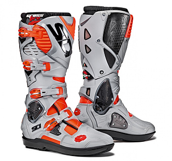 Sidi Crossfire 3 SRS мотоботы, серо-красный