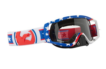 Dragon Vendetta Robbie Maddison мотоочки, красно-синий