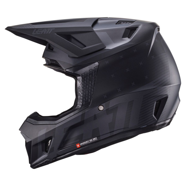 Leatt Kit Moto 7.5 V25 Stealth шлем кроссовый + Velocity 4.5 мотоочки Leatt Kit Moto 7.5 V25 Stealth шлем кроссовый + Velocity 4.5 мотоочки