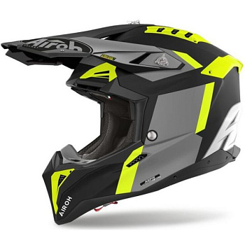Airoh Aviator 3 Glory Yellow Matt шлем внедорожный