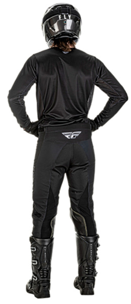 Fly Racing Kinetic Fuel комплект, черно-белый Fly Racing Kinetic Fuel комплект, черно-белый