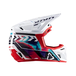 Leatt Kit Moto 8.5 V26 Royal шлем кроссовый + Velocity 5.5 мотоочки