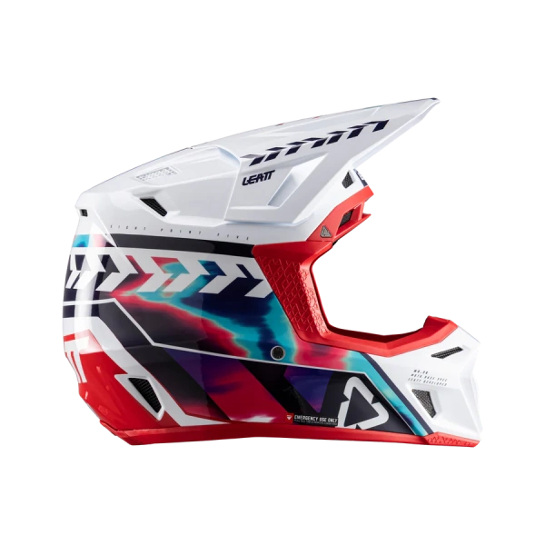 Leatt Kit Moto 8.5 V26 Royal шлем кроссовый + Velocity 5.5 мотоочки